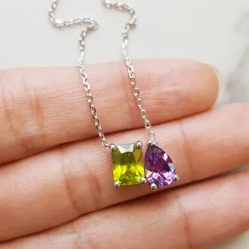 Arizona Gemstone Duo Necklace