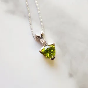 Arizona Peridot Gold Jewelry Simple Peridot Pendant