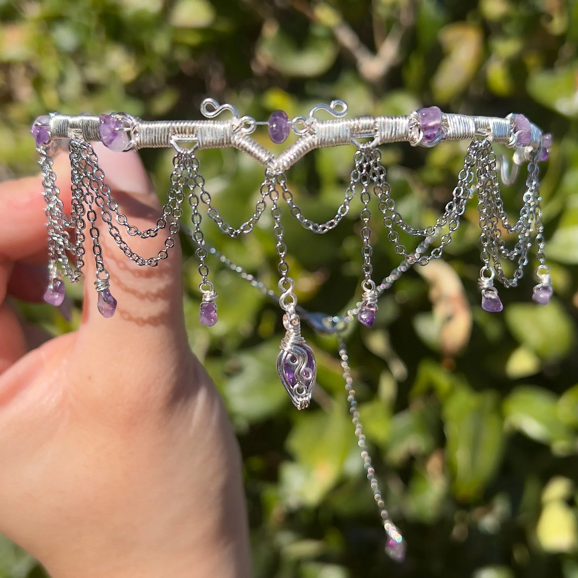 Astraea Choker in Amethyst ✵ Ready to Ship ✵