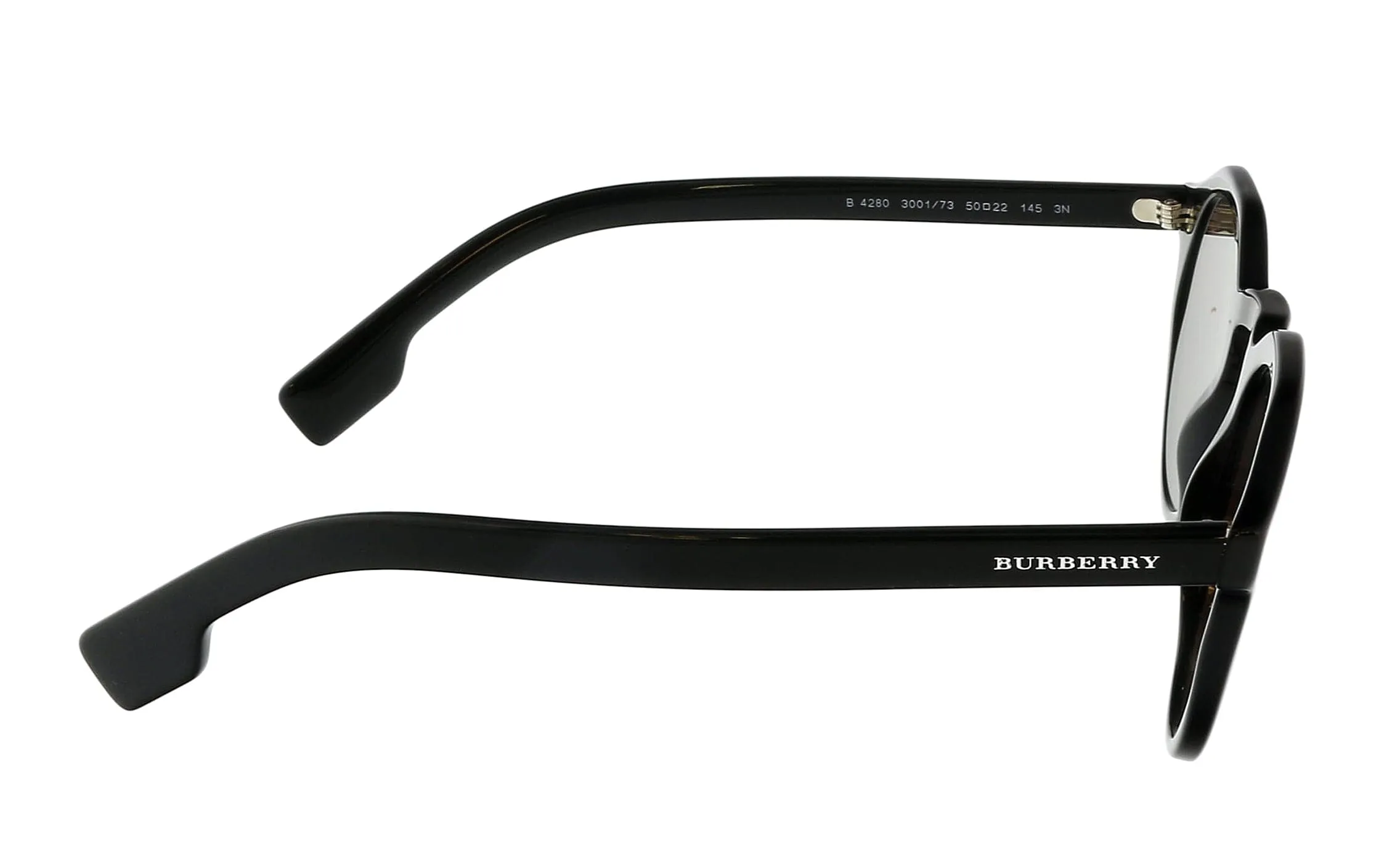 Burberry 0BE4280 300173 Round Black Sunglasses