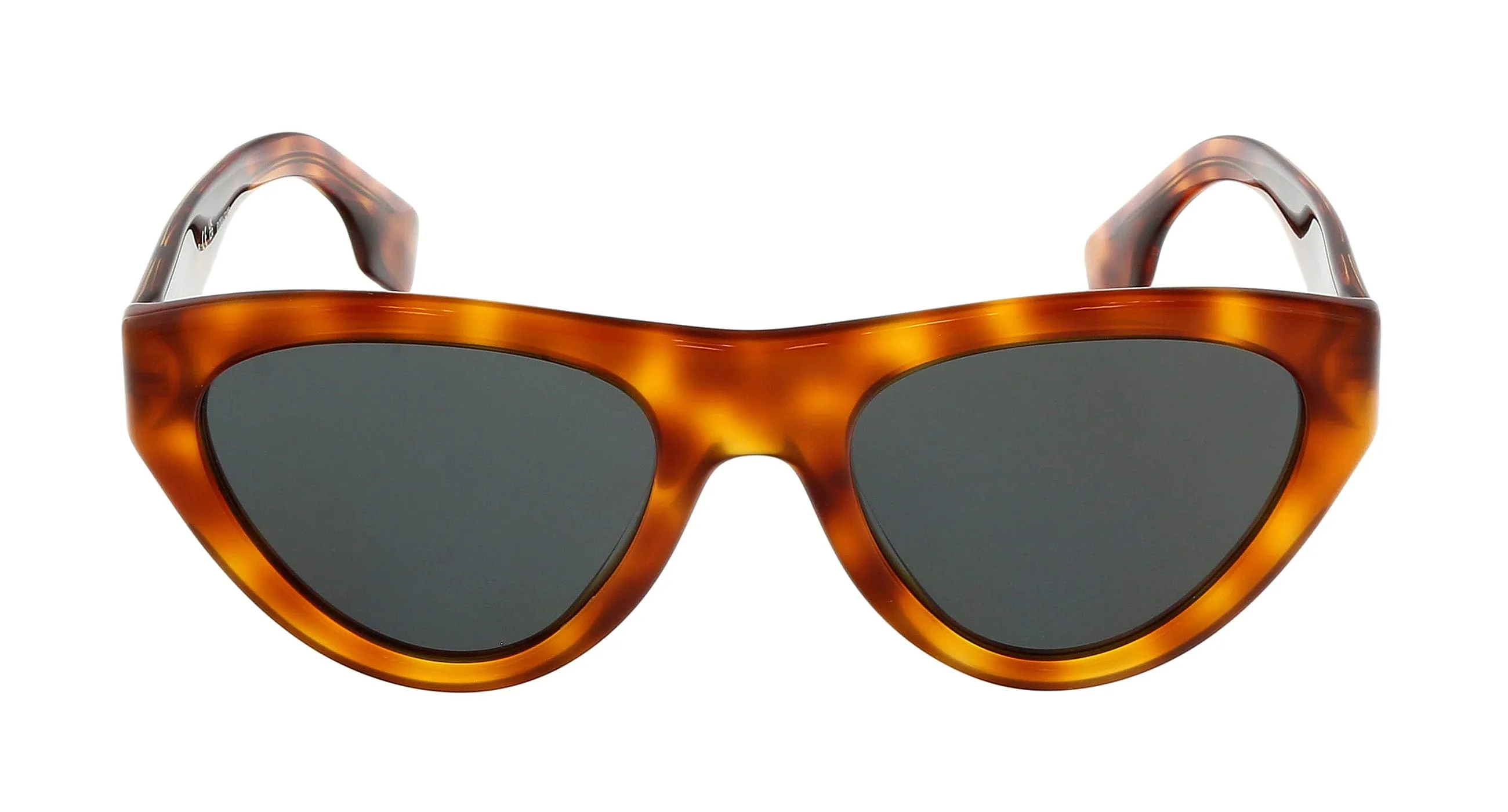 Burberry 0BE4285 379571 Cateye Full Rim Tranwsparent Green Sunglasses