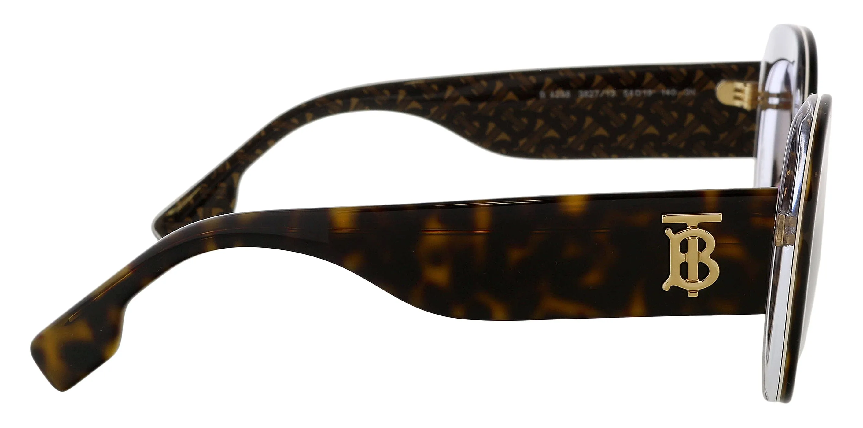 Burberry 0BE4298 38271354 Full Rim Tortoise Cateye Sunglasses