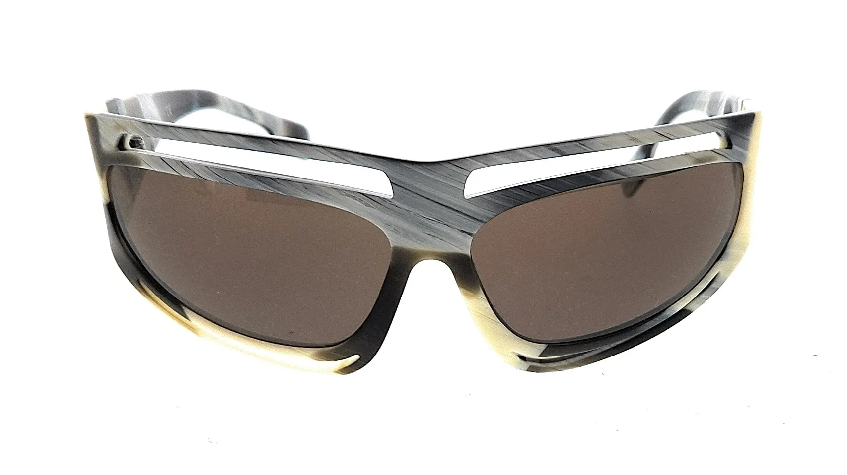Burberry  0BE4342 393773 Brown / Beige Horn Cateye Sunglasses