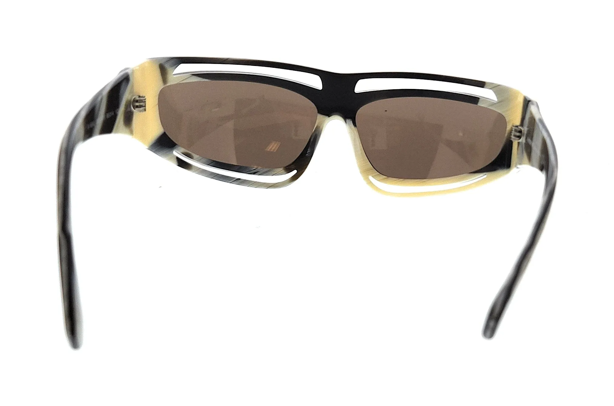 Burberry  0BE4342 393773 Brown / Beige Horn Cateye Sunglasses