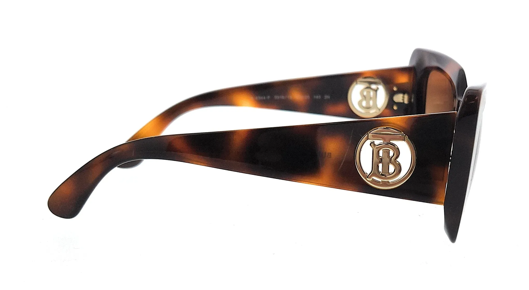 Burberry  0BE4344F 331613 Daisy Light Havana Butterfly Sunglasses