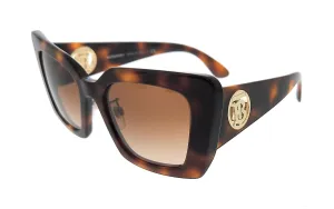 Burberry  0BE4344F 331613 Daisy Light Havana Butterfly Sunglasses