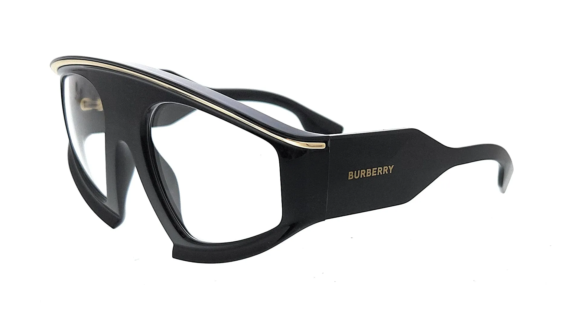 Burberry  0BE4353 30011W Brooke Black Shield Sunglasses