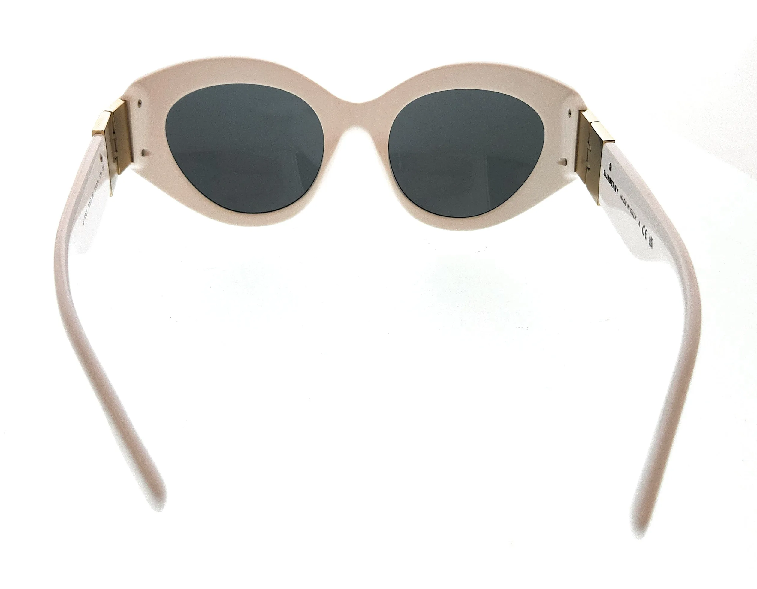 Burberry 0BE4361 300787 Sophia Full Rim White Oval Sunglasses