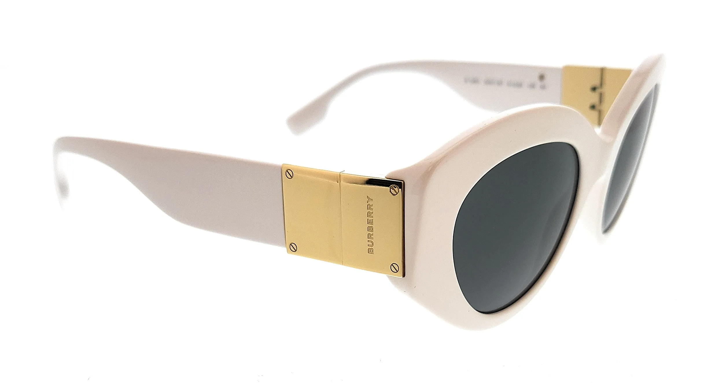 Burberry 0BE4361 300787 Sophia Full Rim White Oval Sunglasses