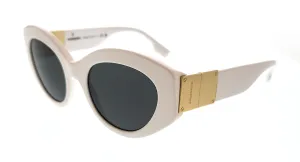 Burberry 0BE4361 300787 Sophia Full Rim White Oval Sunglasses