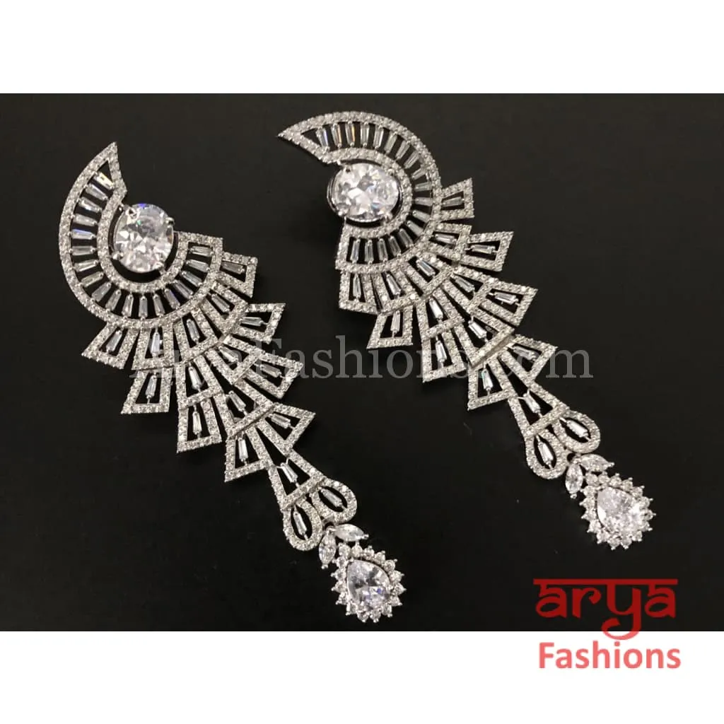 Cubic Zirconia Bridal Party earrings