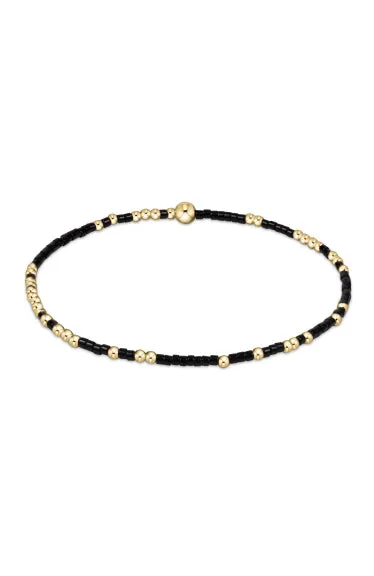 EGIRL GAMEDAY HOPE UNWRITTEN BRACELET - ONYX