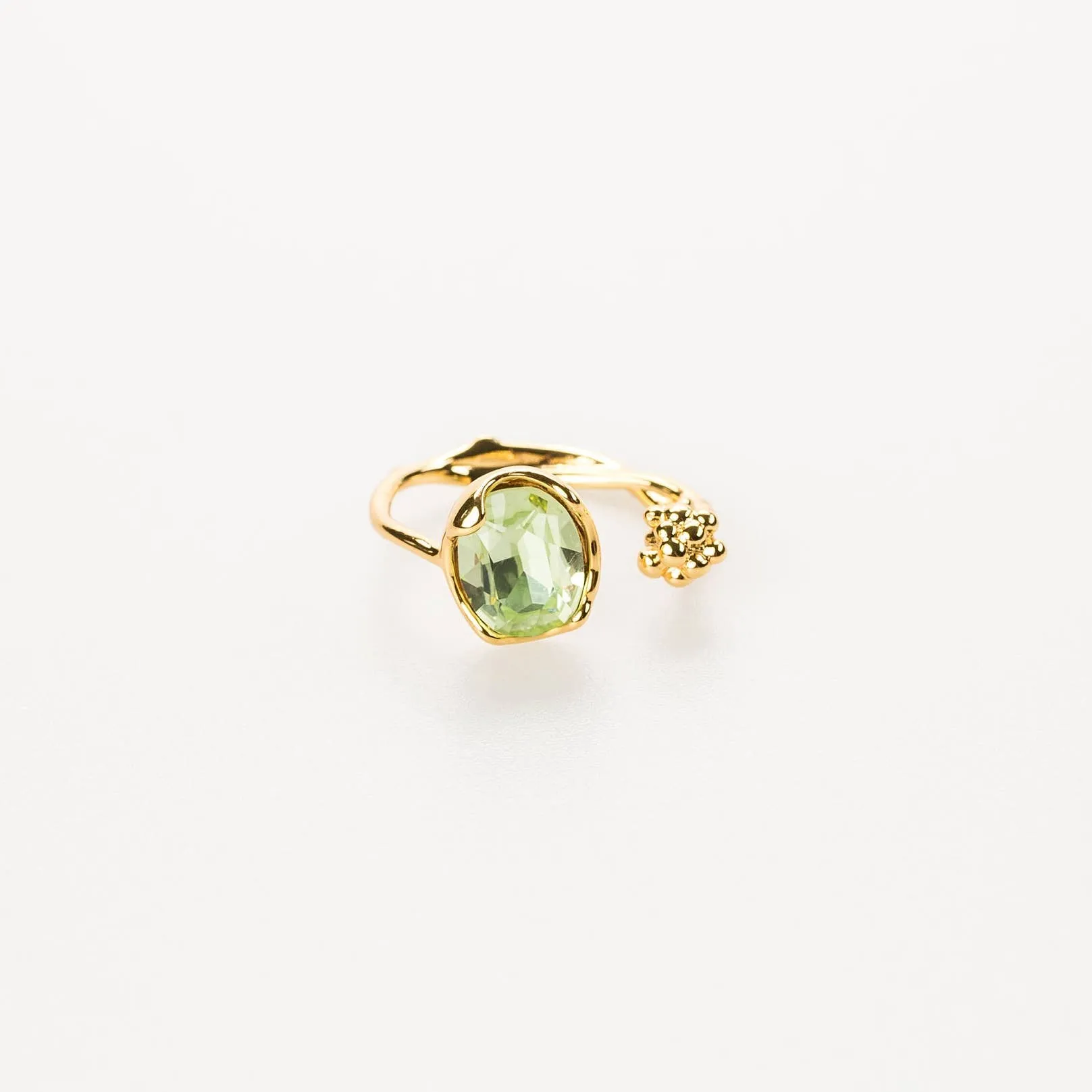 Emma Crystal Adjustable Birthstone Ring