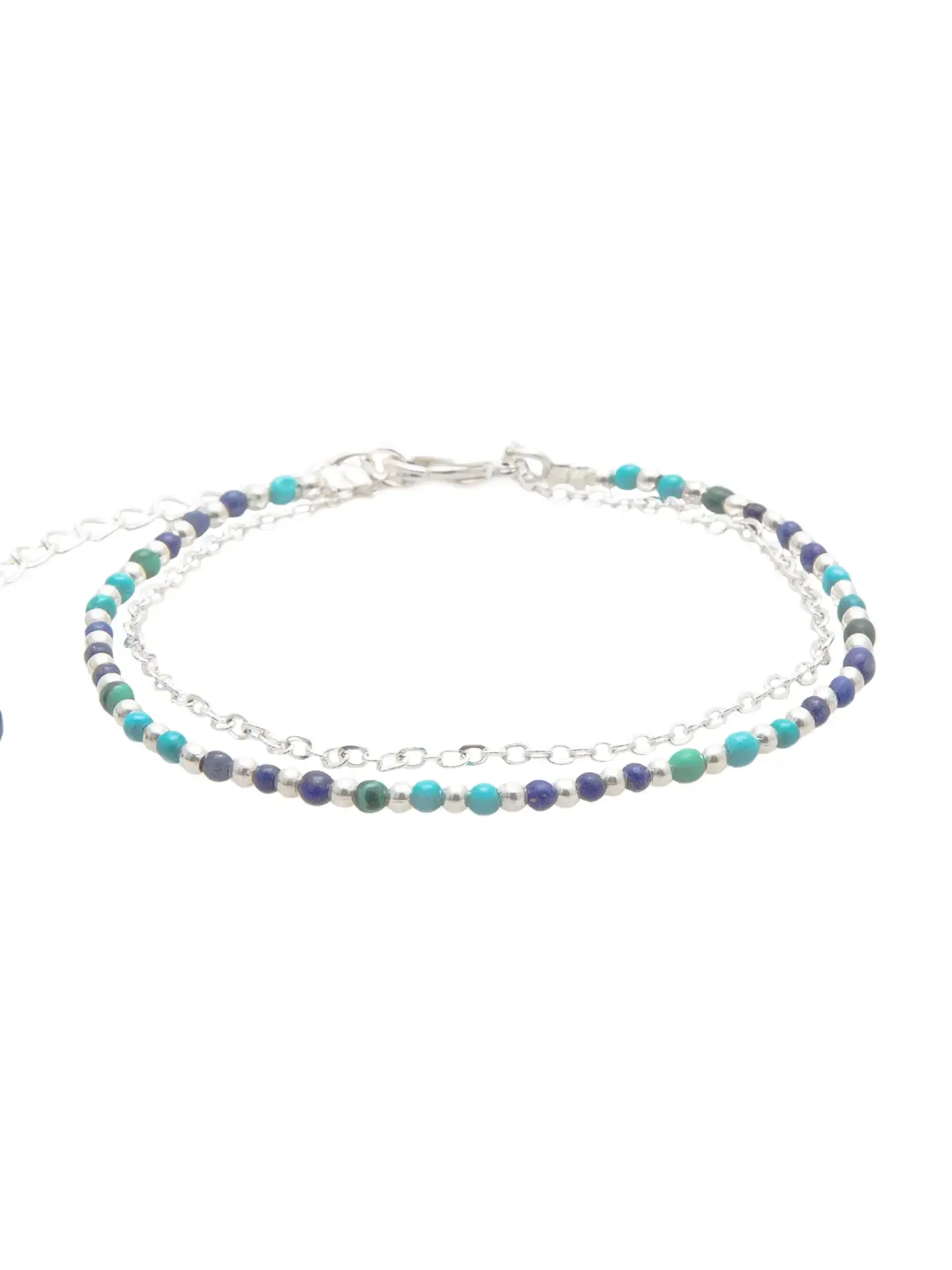 Enlightenment & Wisdom Silver Healing Bracelet