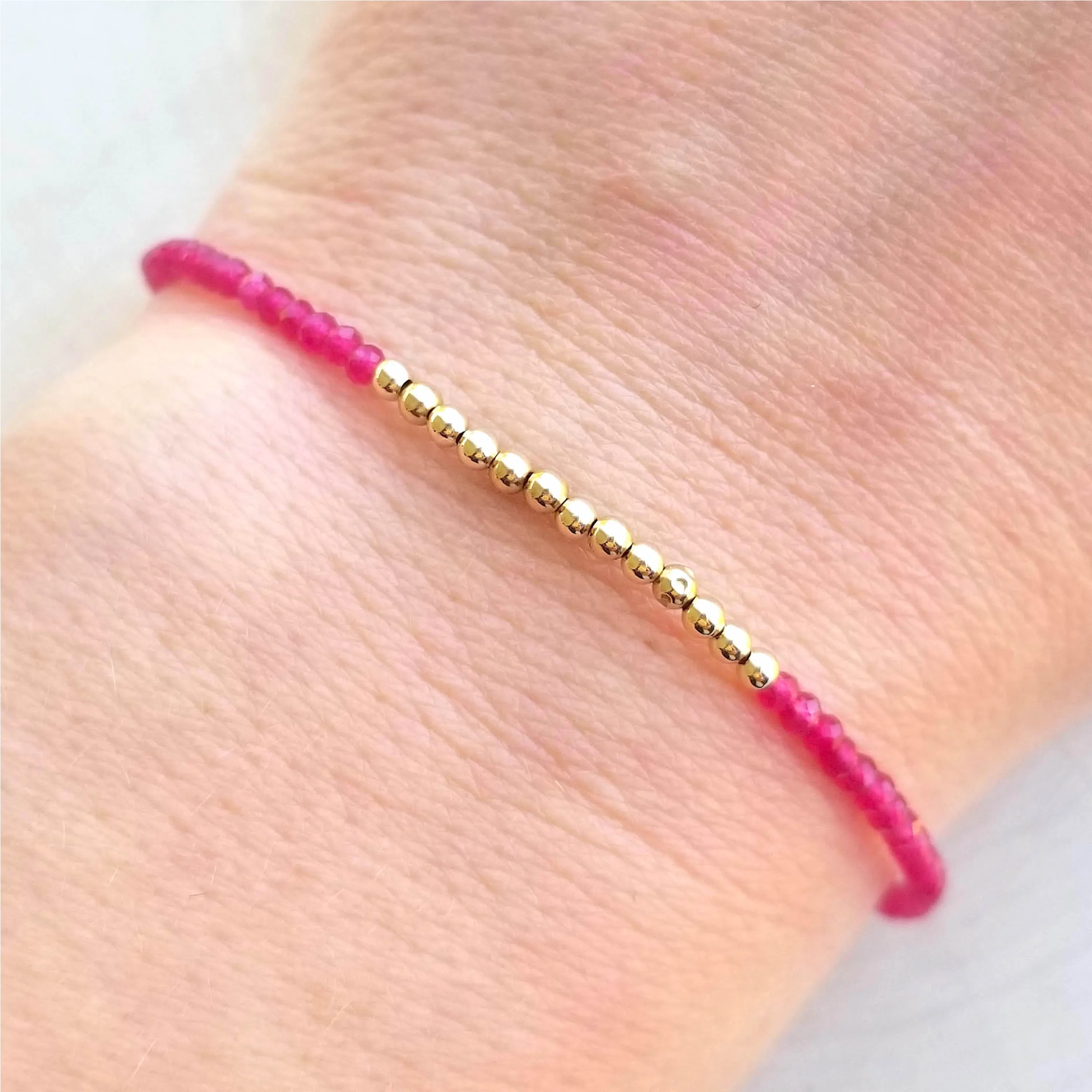 Essential Energy Bracelet - Pink Onyx