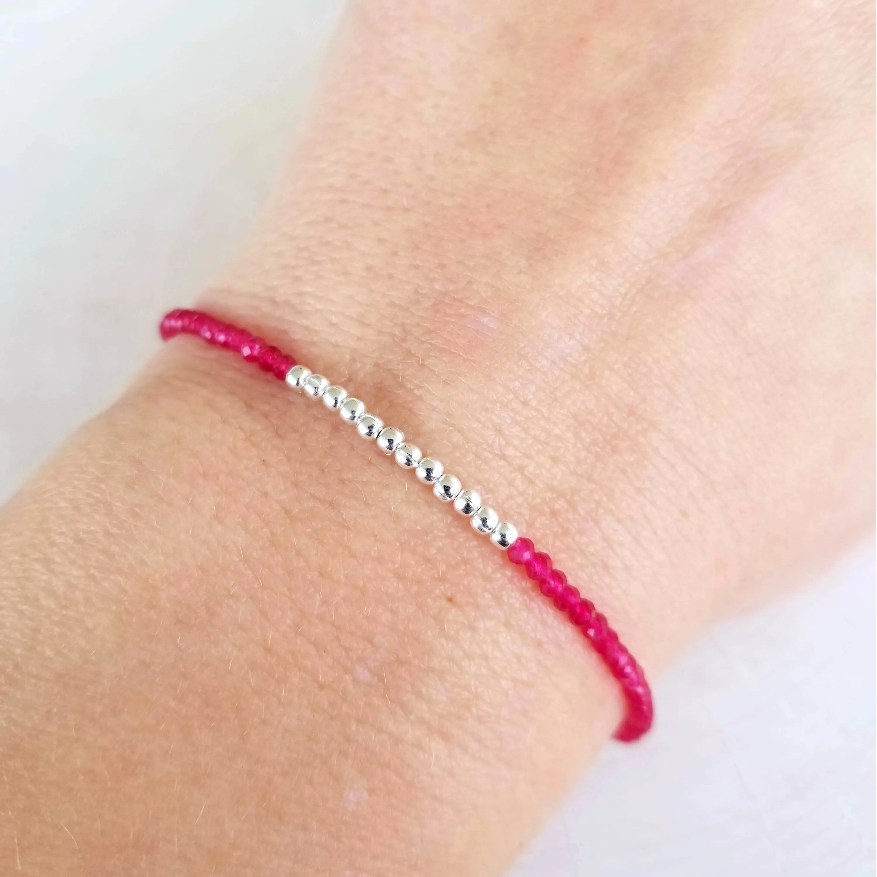 Essential Energy Bracelet - Pink Onyx