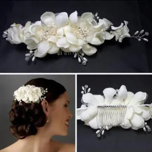 Flower Spray Hair Comb