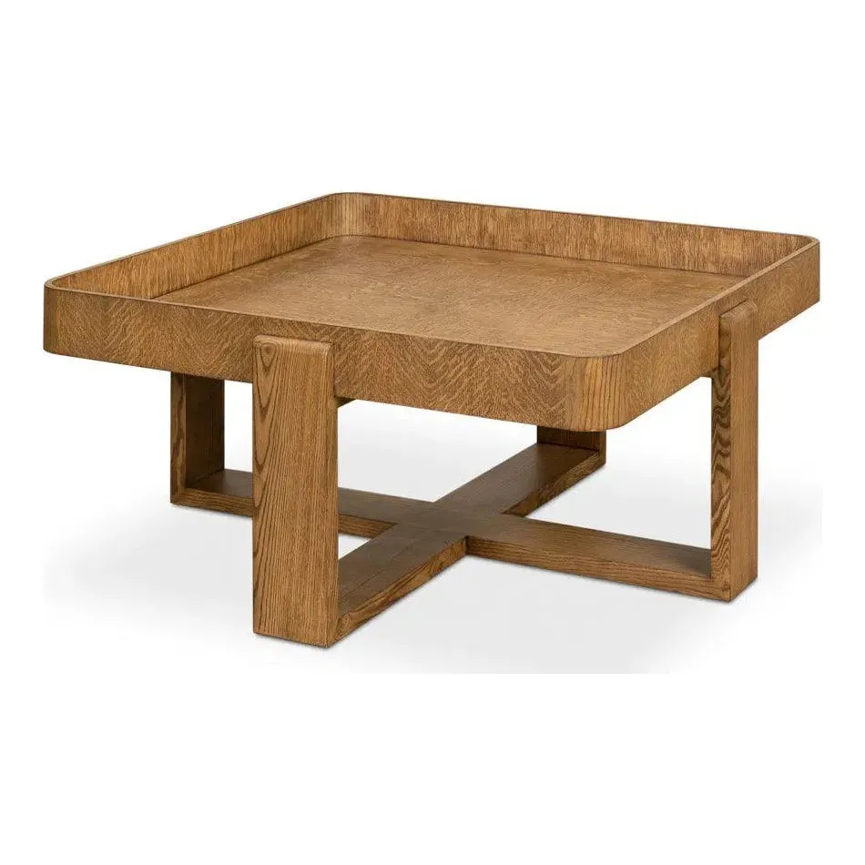 Grand Traytop Cocktail Table Heather Grey