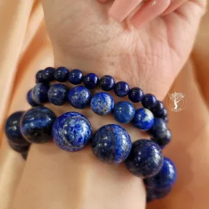 Lapis Lazuli Bracelet for Confidence, Intuition and Power
