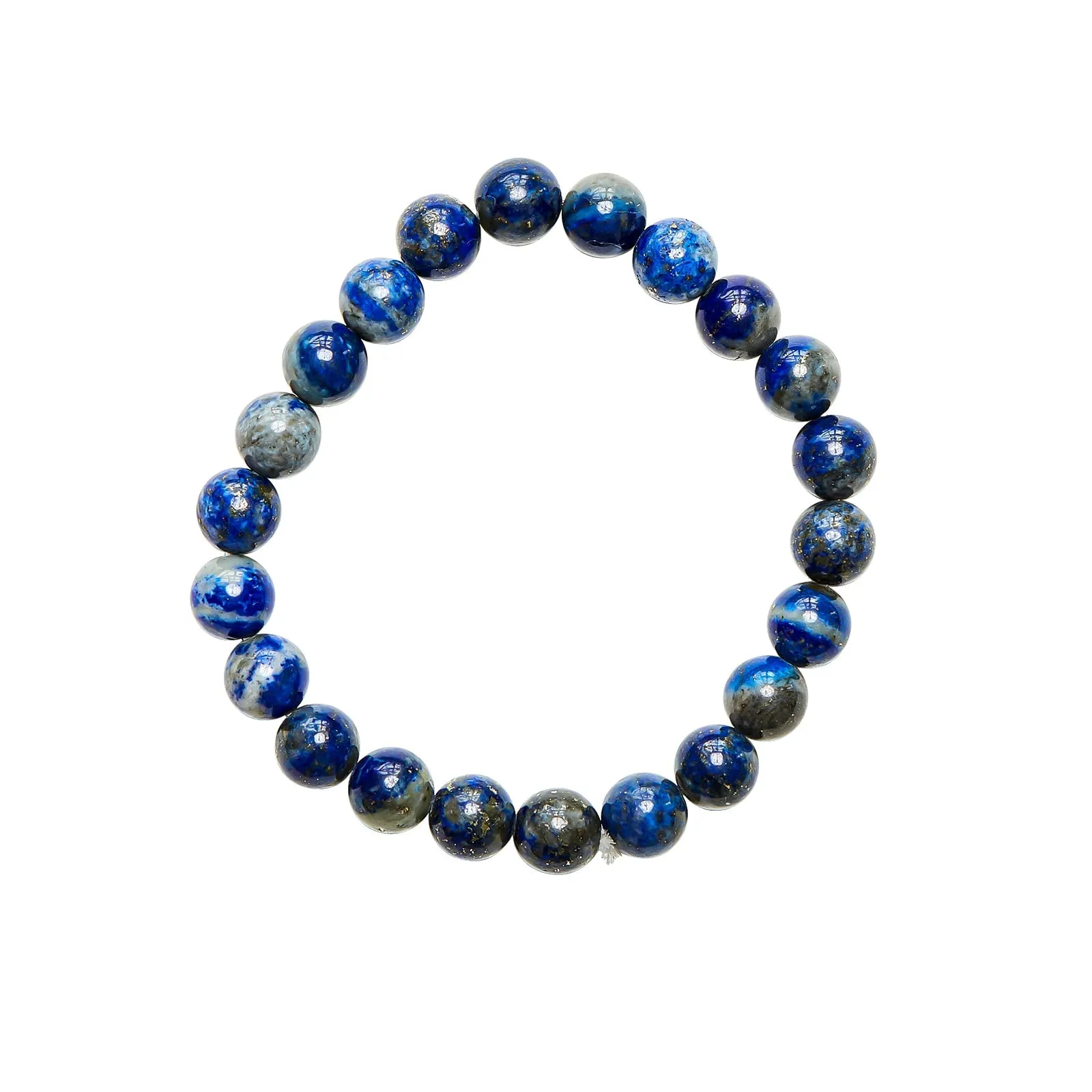 Lapis Lazuli Mala Bead Bracelet