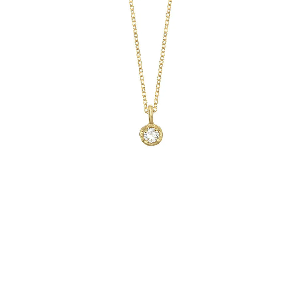 Mini Solitaire Necklace