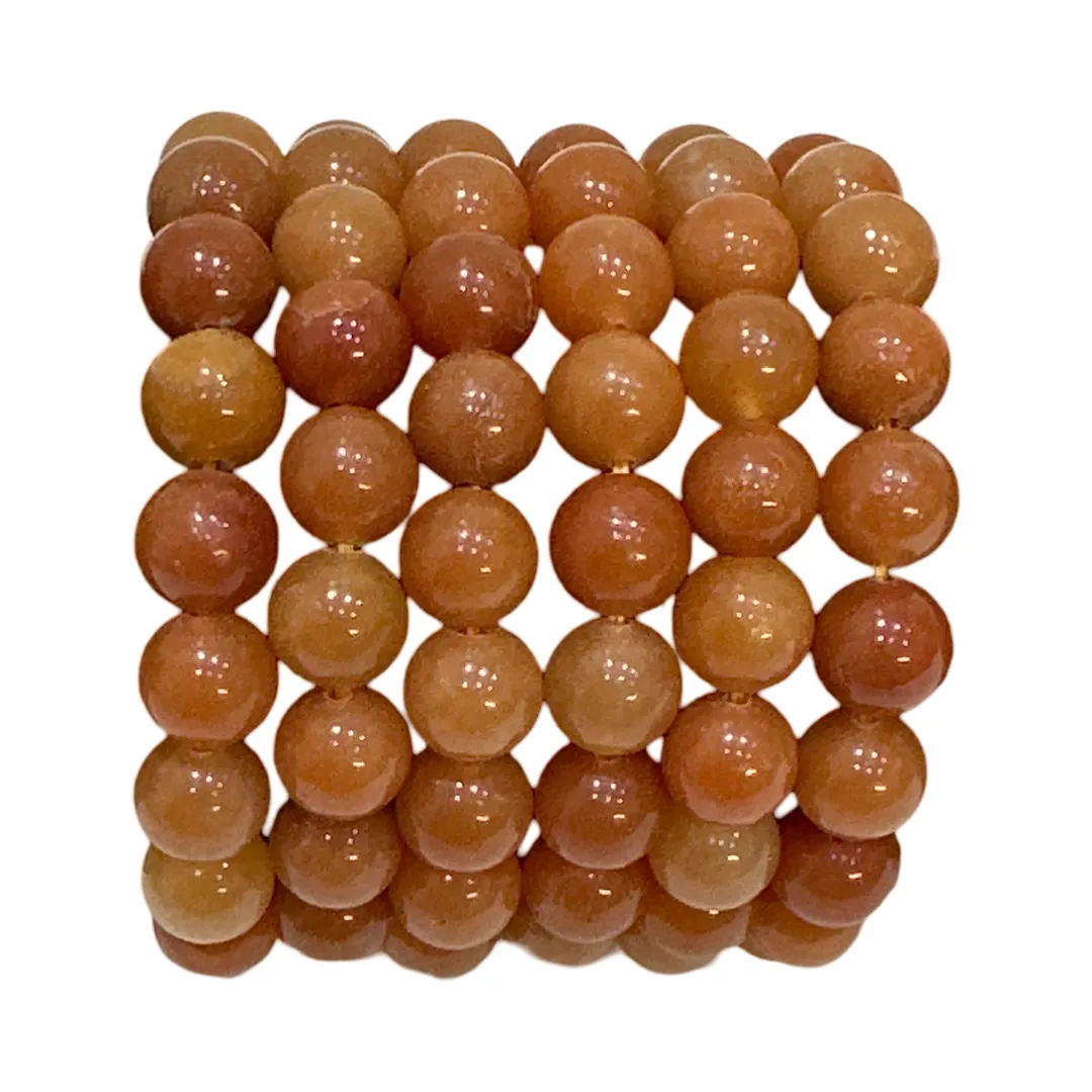 Natural Gemstone Bracelet Stack 10mm