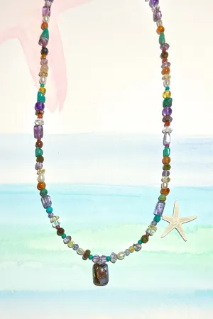 Necklace Australian Opal Gem Candy Ater