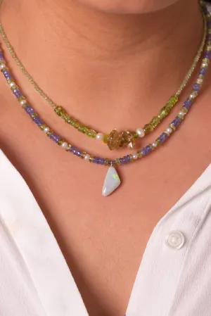 Necklace Gemstone Andromeda Periwinkle