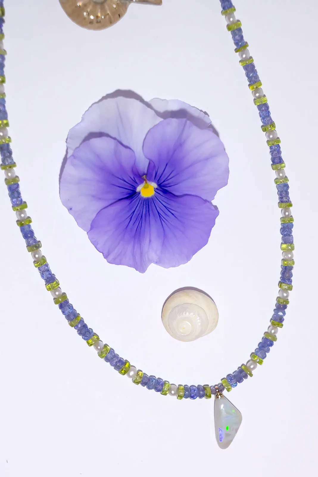 Necklace Gemstone Andromeda Periwinkle