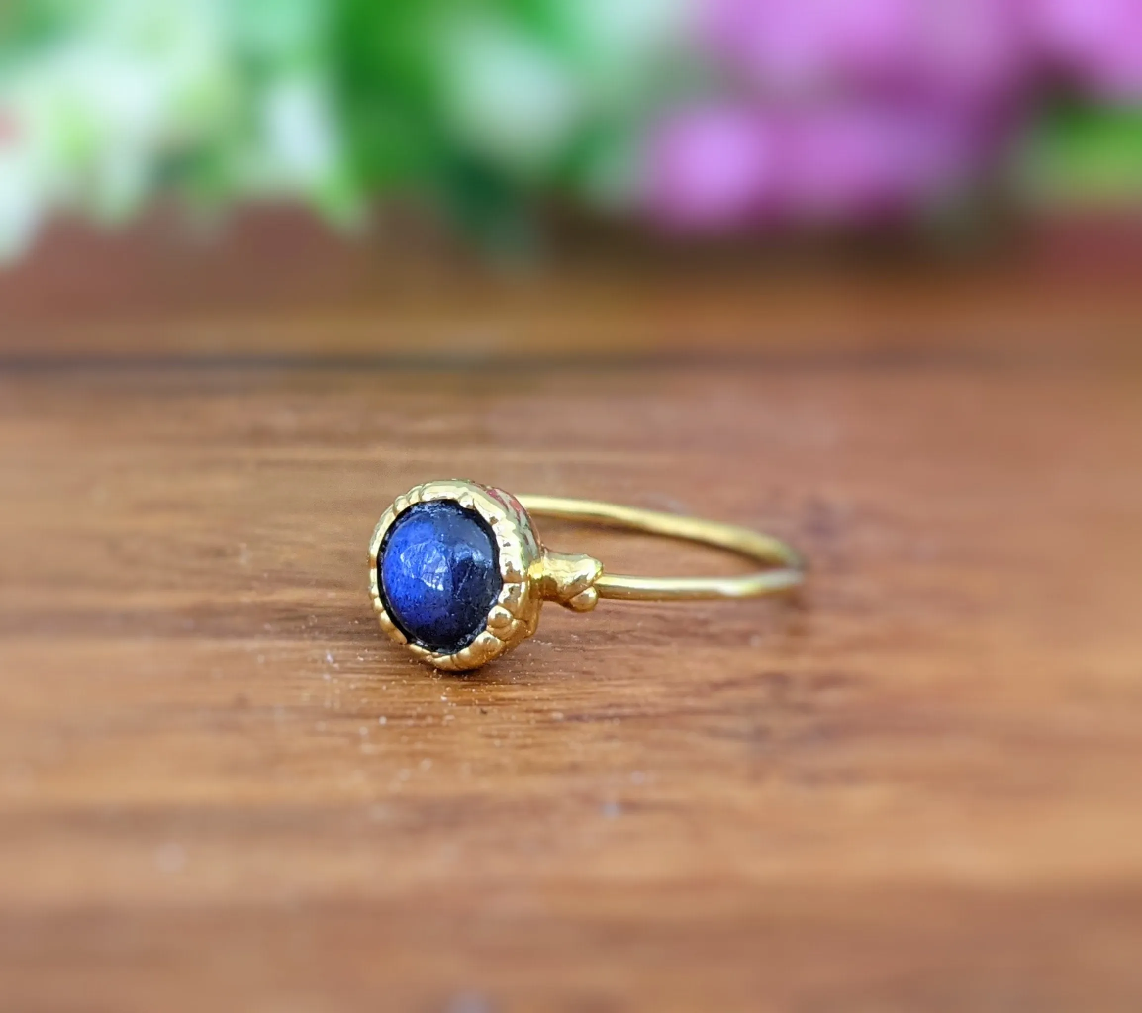 Sterling Silver Labradorite ring