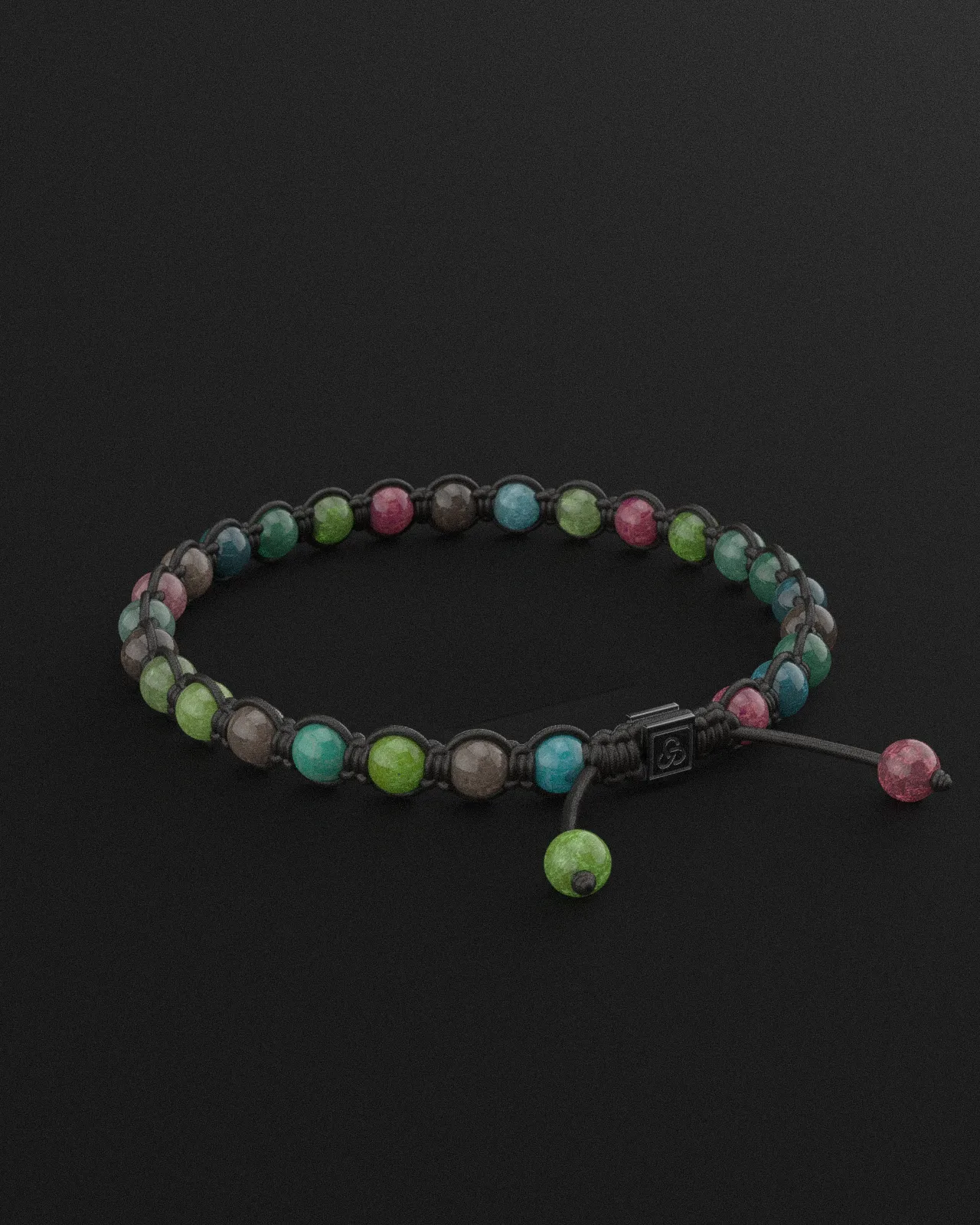 Tourmaline Bracelet 6mm | Knot