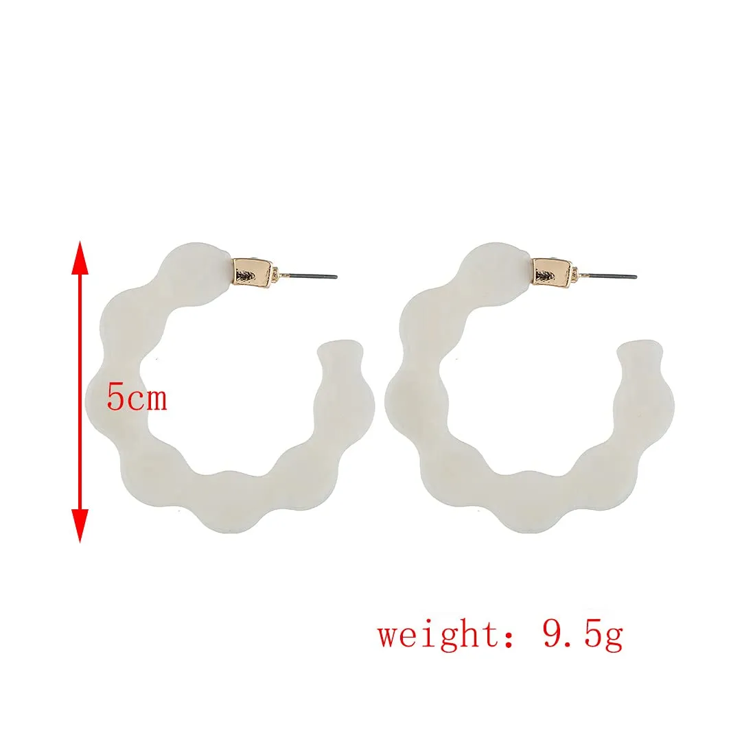 Yellow Chimes Combo of Crystal Pearl Gold Plated Stud Hoop Earrings Set for Women and Girls (Design 9)